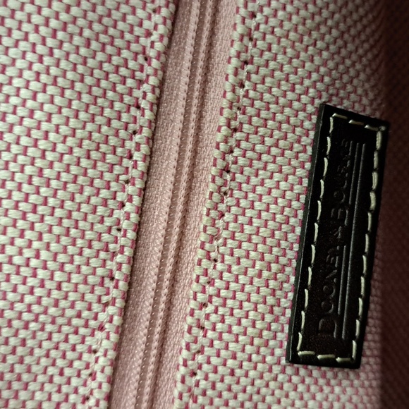 Dooney & Bourke Signature Canvas and Leather Satchel Bag Pre-loved🤎 Clean - Picture 15 of 16